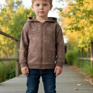 Souris Mini Lightweight Zip-Up Hoodie size 3 (96 cm)